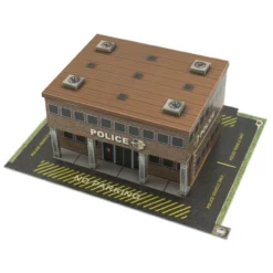 BK 6433 1:64 Scale Slot Car HO Police Station Building Kit -Hobby Boss shop 3 93097.1641917193