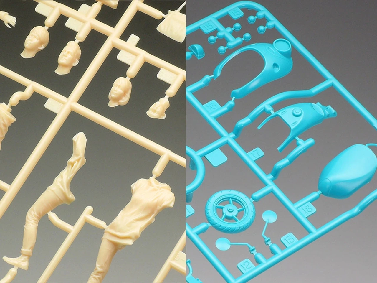 Tamiya 24356 1/24 Campus Friends Set II 5 New Modern Age Contemporary Figures 4 Tamiya 24356 1/24 Campus Friends Set II 5 New Modern Age Contemporary Figures - Image 2