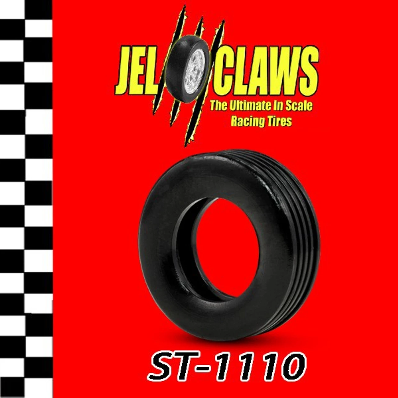 ST 1110-S 1/32 Scale Slot Car Tire Rear Strombecker Cheetah And Ferrari 3 ST 1110-S 1/32 Scale Slot Car Tire Rear Strombecker Cheetah And Ferrari