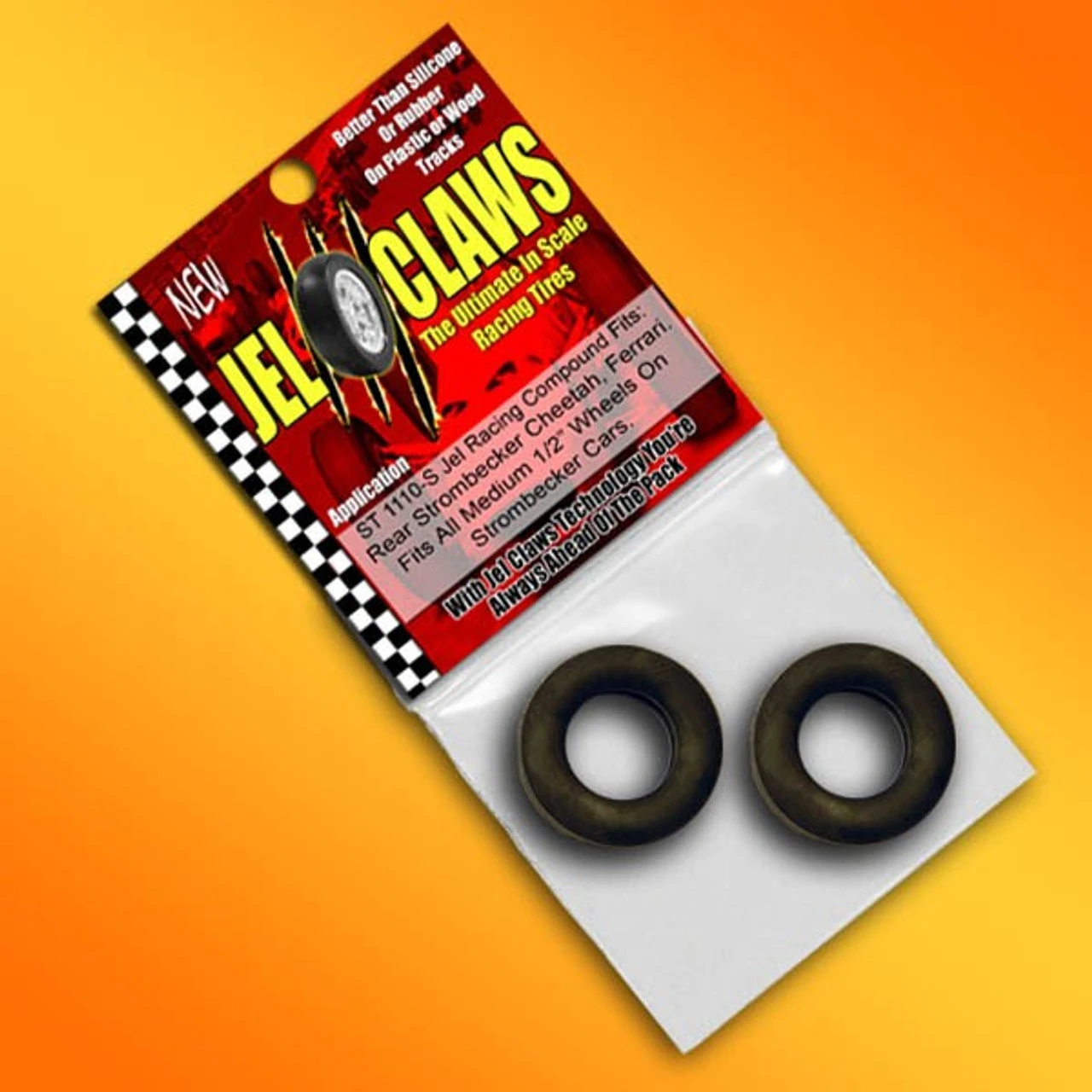 ST 1110-S 1/32 Scale Slot Car Tire Rear Strombecker Cheetah And Ferrari 4 ST 1110-S 1/32 Scale Slot Car Tire Rear Strombecker Cheetah And Ferrari - Image 2