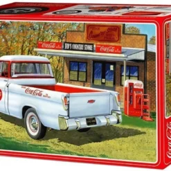 AMT 1094 1:25 1955 Chevy Cameo Pickup (Coca-Cola) Model Kit