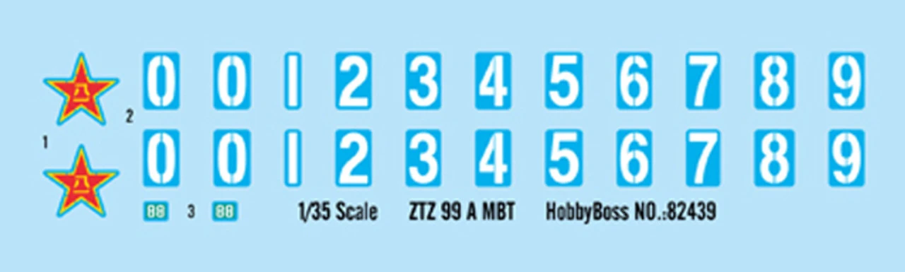 Hobby Boss 82439 1/35 Scale ZTZ 99A Main Battle Tank Kit 6 Hobby Boss 82439 1/35 Scale ZTZ 99A Main Battle Tank Kit - Image 4