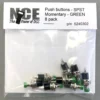 NCE 5240302 8 Pack N.O. Momentary SPST Pushbutton Green 1/4 Mounting Hole -Hobby Boss shop nce0302 nce 5240302 8 pack no momentary spst pushbutton green 1 4 mounting hole 681397468 98587.1609770458