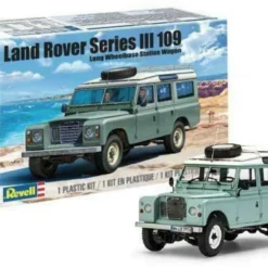 Revell 854498 1:24 Scale Land Rover Series III 109 Long Wheelbase Station Wagon -Hobby Boss shop rmx854498 revell 854498 124 scale land rover series iii 109 long wheelbase station wagon 4 93966.1678565474