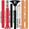 MG 6418-2 Ultracal Fat Head Racing Stripe Style 2 Decals 1:24 Scale -Hobby Boss shop s l1600 02046.1640213743