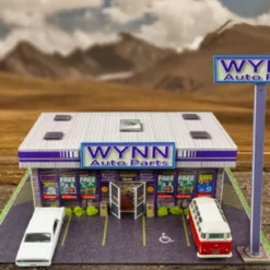 BK 6435 1/64 Slot Car HO Wynn Auto Parts Store Photo Real Kit Model Diorama Scenery 17 BK 6435 1/64 Slot Car HO Wynn Auto Parts Store Photo Real Kit Model Diorama Scenery -Hobby Boss shop s l1600 02828.1641507637