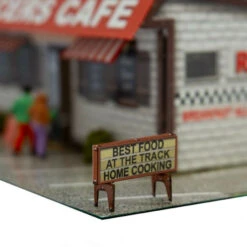 BK 4837 1:48 Scale Raceway Cafe Model Building Kit -Hobby Boss shop s l1600 11040.1641853542