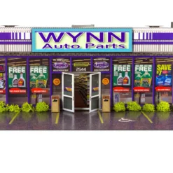 BK 6435 1/64 Slot Car HO Wynn Auto Parts Store Photo Real Kit Model Diorama Scenery 14 BK 6435 1/64 Slot Car HO Wynn Auto Parts Store Photo Real Kit Model Diorama Scenery -Hobby Boss shop s l1600 11149.1641507637