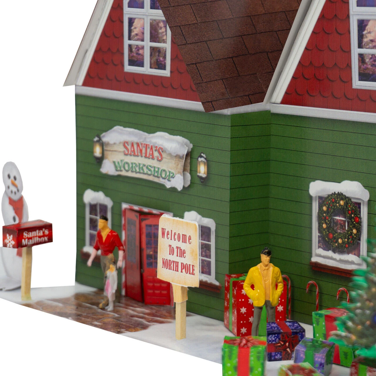 BK 4841 1:48 Scale "Santa's Workshop Christmas Diorama" Photo Real Scale Building Kit 3 BK 4841 1:48 Scale "Santa's Workshop Christmas Diorama" Photo Real Scale Building Kit