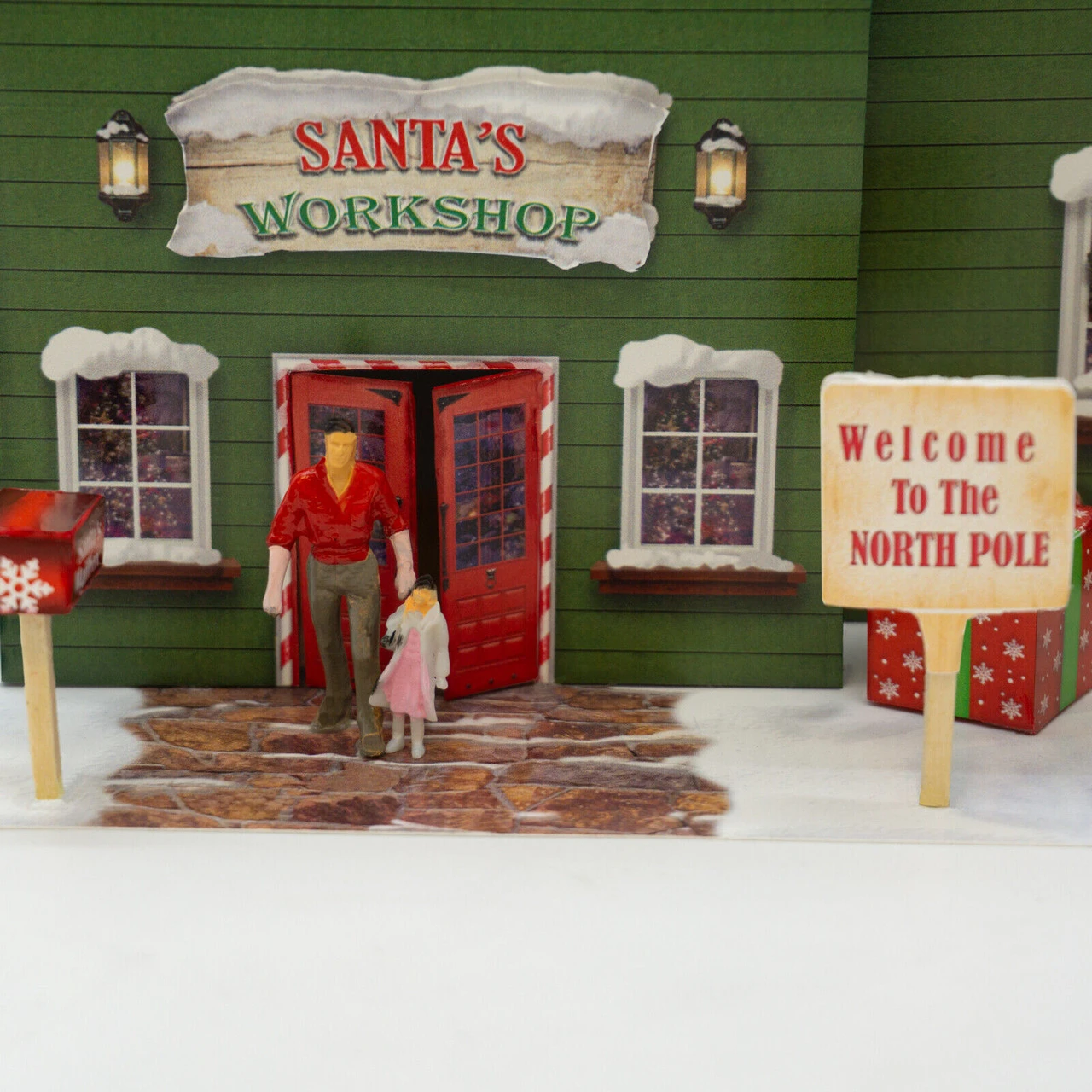 BK 4841 1:48 Scale "Santa's Workshop Christmas Diorama" Photo Real Scale Building Kit 4 BK 4841 1:48 Scale "Santa's Workshop Christmas Diorama" Photo Real Scale Building Kit - Image 2