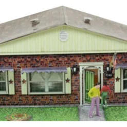 BK 4821 1:48 Scale "Brick Rambler" Photo Real Scale Building Kit -Hobby Boss shop s l1600 17800.1641853716