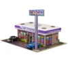 BK 6435 1/64 Slot Car HO Wynn Auto Parts Store Photo Real Kit Model Diorama Scenery -Hobby Boss shop s l1600 19461.1641507636