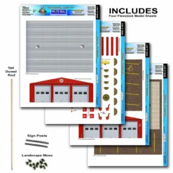 BK 3214 1:32 Scale Fire Department Building Kit -Hobby Boss shop s l1600 24556.1641854289