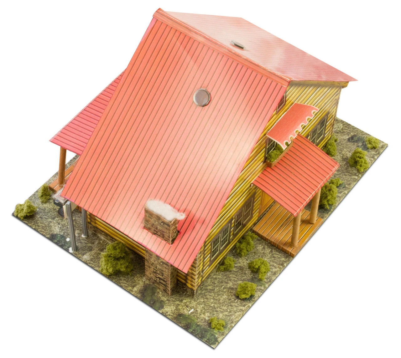 BK 4816 1:48 Scale "Log Cabin" Photo Real Scale Building Kit 6 BK 4816 1:48 Scale "Log Cabin" Photo Real Scale Building Kit - Image 4