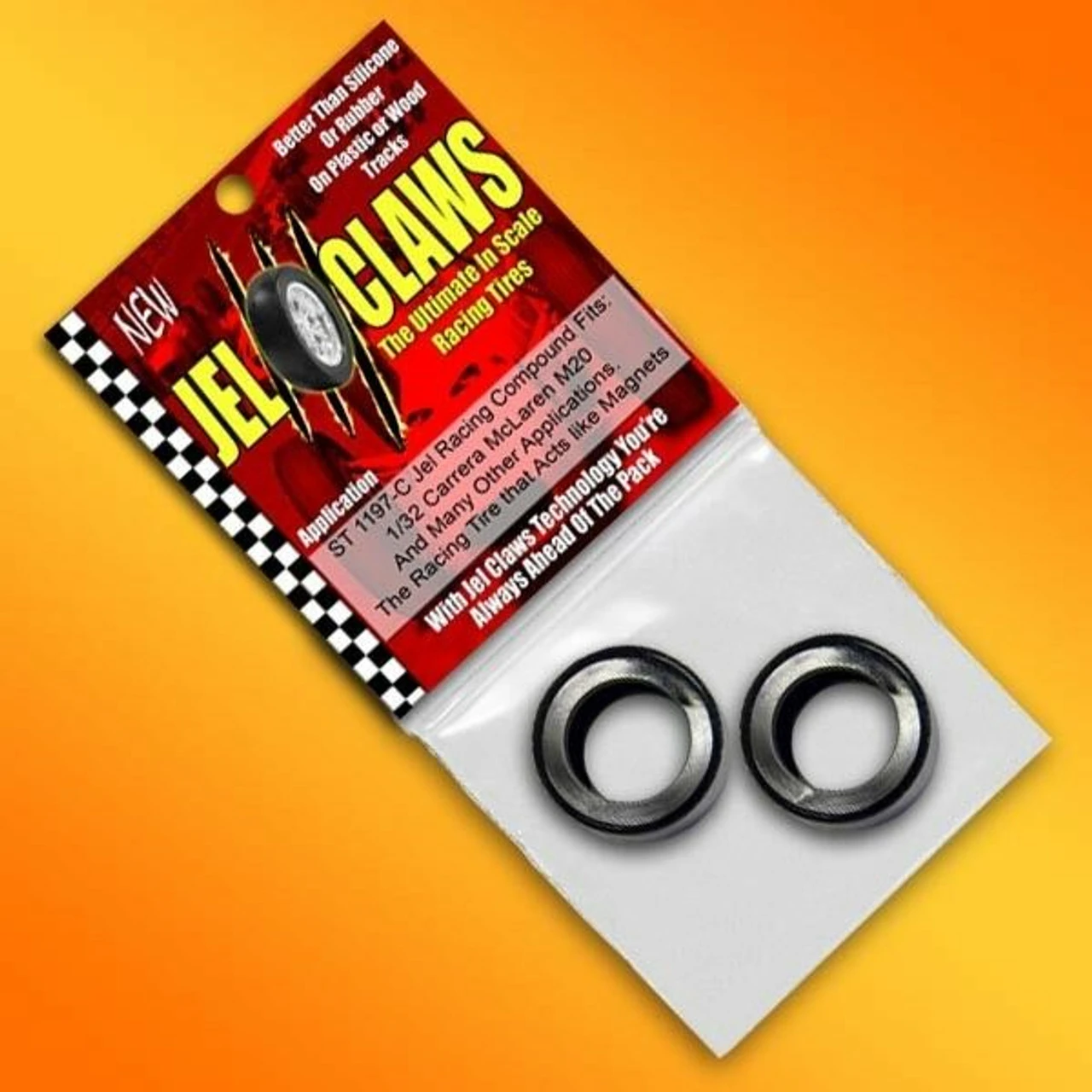 ST 1197-C 1/32 Scale Slot Car Tire For Carrera McLaren M20 4 ST 1197-C 1/32 Scale Slot Car Tire For Carrera McLaren M20 - Image 2