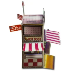 BK 4802 1:48 Scale "Bleacher Kit & Hot Dog Stand" Photo Real Scale Building Kit -Hobby Boss shop s l1600 34060.1641854083