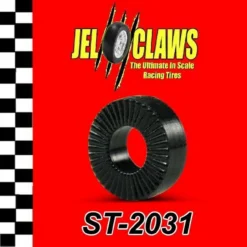 ST 2031 1/64 HO Scale Slot Car Tire For Aurora T-Jet And Vibrator Cars (Performance Tire)
