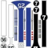 MG 6418-1 Ultracal Fat Head Racing Stripe Style 1 Decals 1:24 Scale -Hobby Boss shop s l1600 40273.1640213743