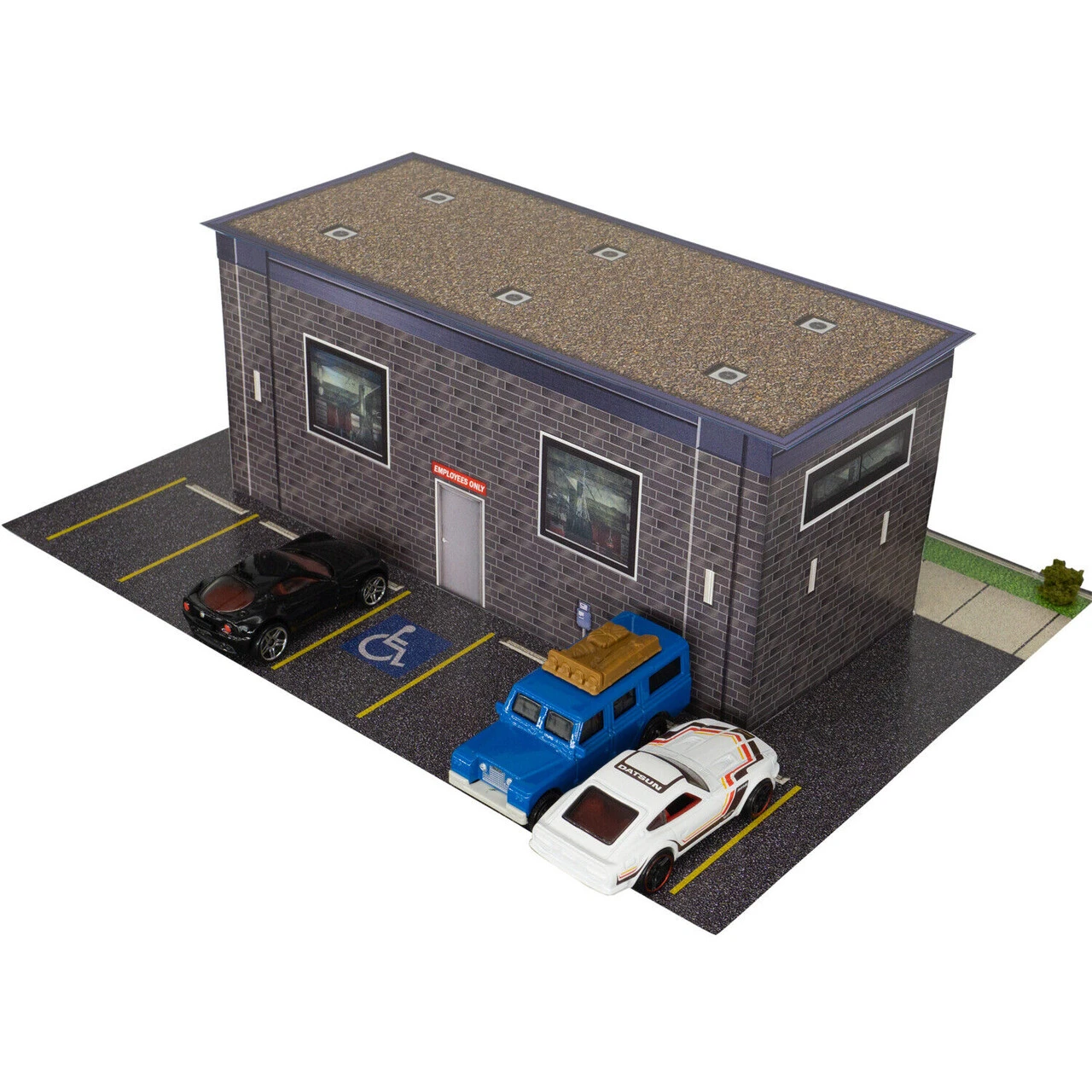 BK 6448 1:64 Scale "Tough Sports Gym" Photo Real Scale Building Kit 8 BK 6448 1:64 Scale "Tough Sports Gym" Photo Real Scale Building Kit - Image 6