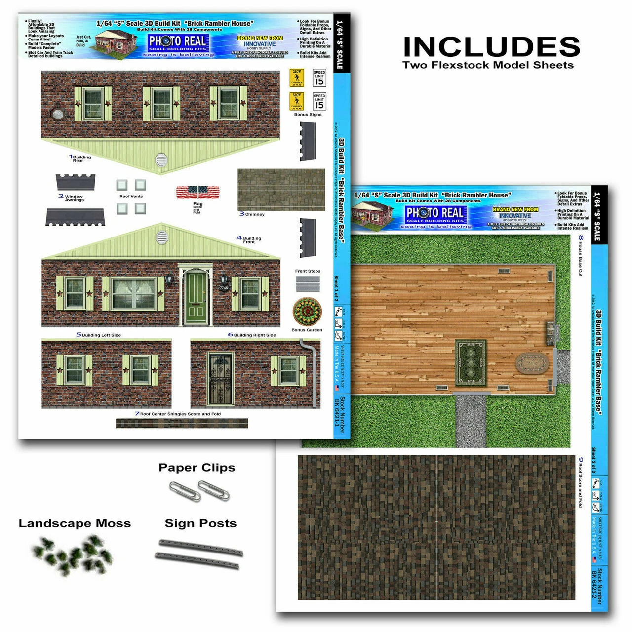 BK 3221 1:32 Scale Red Rambler Building Kit 11 BK 3221 1:32 Scale Red Rambler Building Kit - Image 9