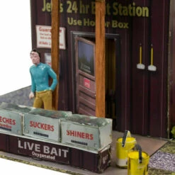 BK 3215 1:32 Scale Bait Shop Building Kit 13 BK 3215 1:32 Scale Bait Shop Building Kit -Hobby Boss shop s l1600 48566.1641854275