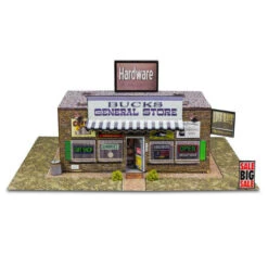 BK 6418 1:64 Scale "General Store" Photo Real Scale Building Kit -Hobby Boss shop s l1600 54525.1641508066