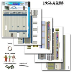 BK 6424 1:64 Scale "Press & Media Tower" Photo Real Scale Building Kit -Hobby Boss shop s l1600 63326.1641507849
