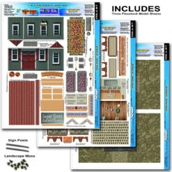 BK 4803 1:48 Scale "Garden Houses" Photo Real Scale Building Kit -Hobby Boss shop s l1600 63542.1641854073