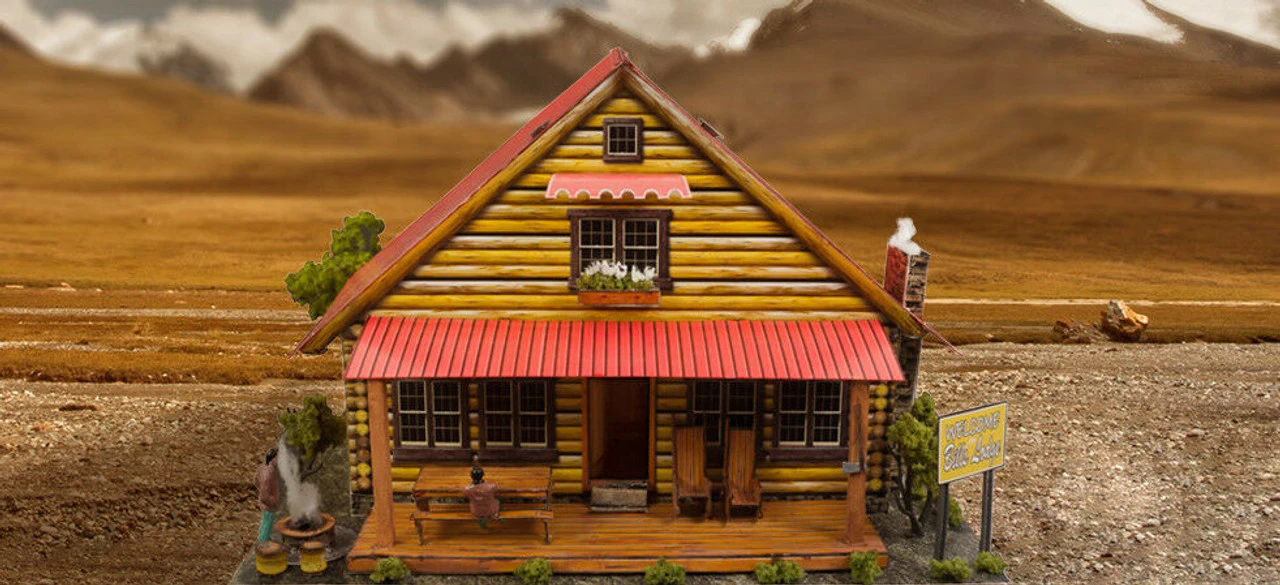 BK 4816 1:48 Scale "Log Cabin" Photo Real Scale Building Kit 13 BK 4816 1:48 Scale "Log Cabin" Photo Real Scale Building Kit - Image 11