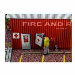 BK 3214 1:32 Scale Fire Department Building Kit -Hobby Boss shop s l1600 66784.1641854289