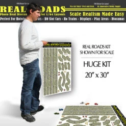 MG 9006 1/64 Scale Off Road Two-Track Trail Real Roads STYLE 5 -Hobby Boss shop s l1600 69243.1640903601