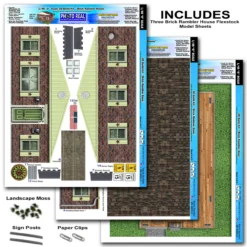 BK 4821 1:48 Scale "Brick Rambler" Photo Real Scale Building Kit -Hobby Boss shop s l1600 69470.1641853716