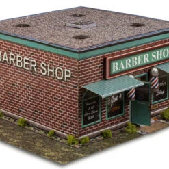 BK 4809 1:48 Scale "Barber Shop" Photo Real Scale Building Kit -Hobby Boss shop s l1600 74202.1641853904