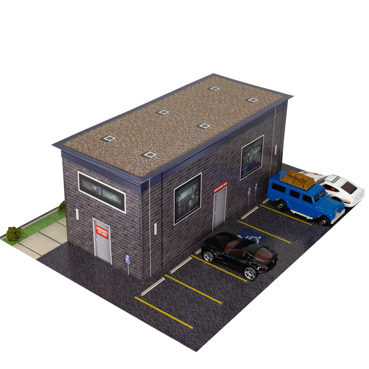 BK 6448 1:64 Scale "Tough Sports Gym" Photo Real Scale Building Kit 7 BK 6448 1:64 Scale "Tough Sports Gym" Photo Real Scale Building Kit - Image 5