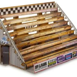 BK 8712 1:87 Scale "Four Stall Pit Garage & Bleachers" Photo Real Scale Building Kit -Hobby Boss shop s l1600 75522.1641506656