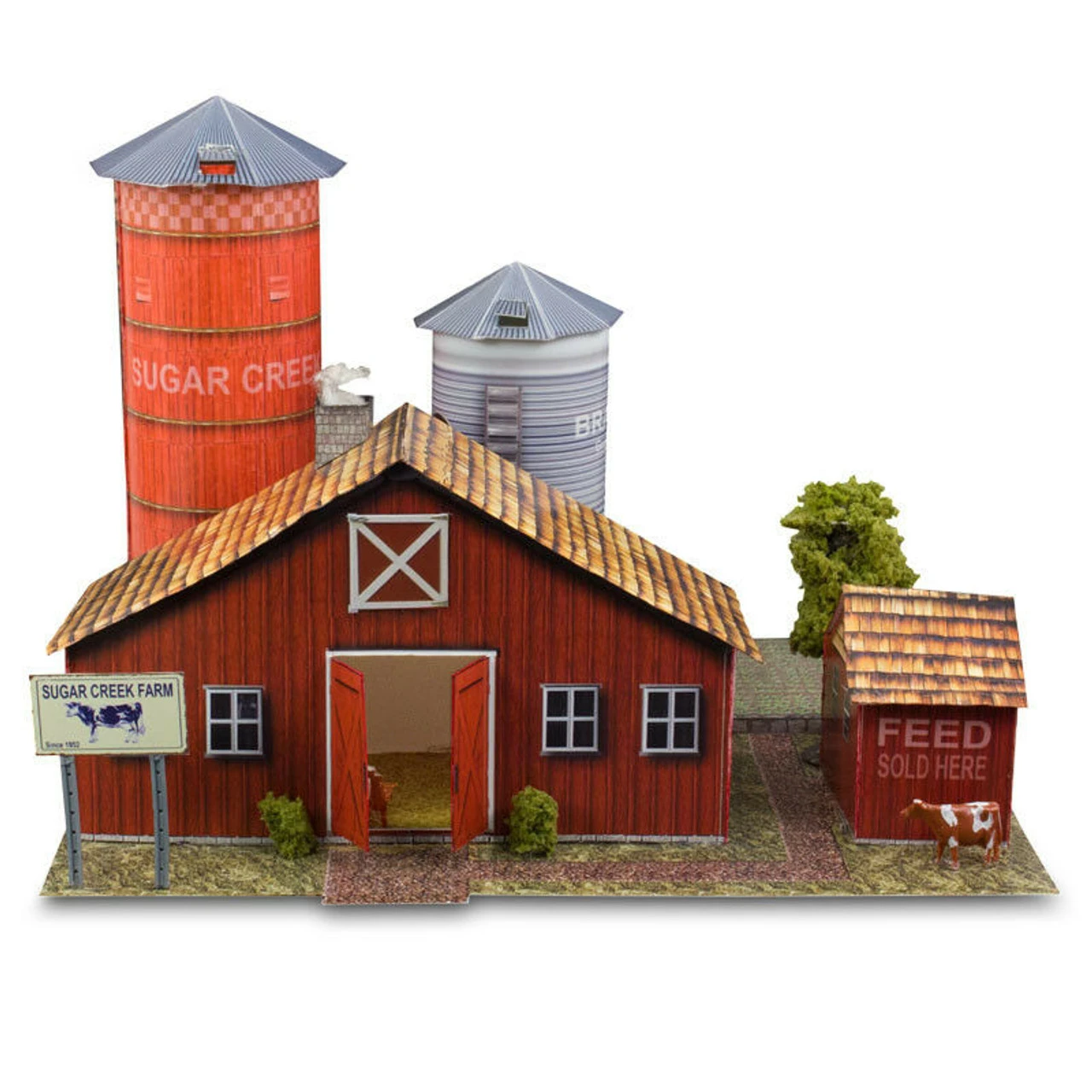 BK 4805 1:48 Scale "Sugar Creek Vintage Farm" Photo Real Scale Building Kit 4 BK 4805 1:48 Scale "Sugar Creek Vintage Farm" Photo Real Scale Building Kit - Image 2
