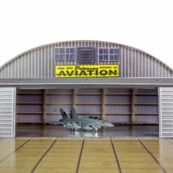 1/72, 1/64 HO Scale Aircraft Hangar Model Scenery Diorama Photo Real Kit -Hobby Boss shop s l1600 80364.1641918598