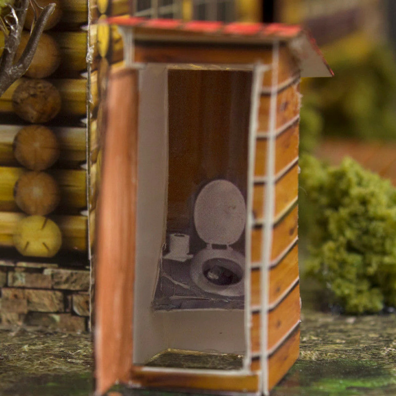 BK 4816 1:48 Scale "Log Cabin" Photo Real Scale Building Kit 9 BK 4816 1:48 Scale "Log Cabin" Photo Real Scale Building Kit - Image 7