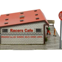 BK 4837 1:48 Scale Raceway Cafe Model Building Kit -Hobby Boss shop s l1600 80698.1641853542