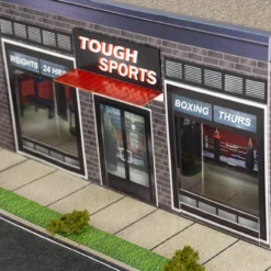 BK 6448 1:64 Scale "Tough Sports Gym" Photo Real Scale Building Kit 13 BK 6448 1:64 Scale "Tough Sports Gym" Photo Real Scale Building Kit -Hobby Boss shop s l1600 84424.1674672184