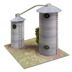 BK 4804 1:48 Scale "Grain Dryers" Photo Real Scale Building Kit