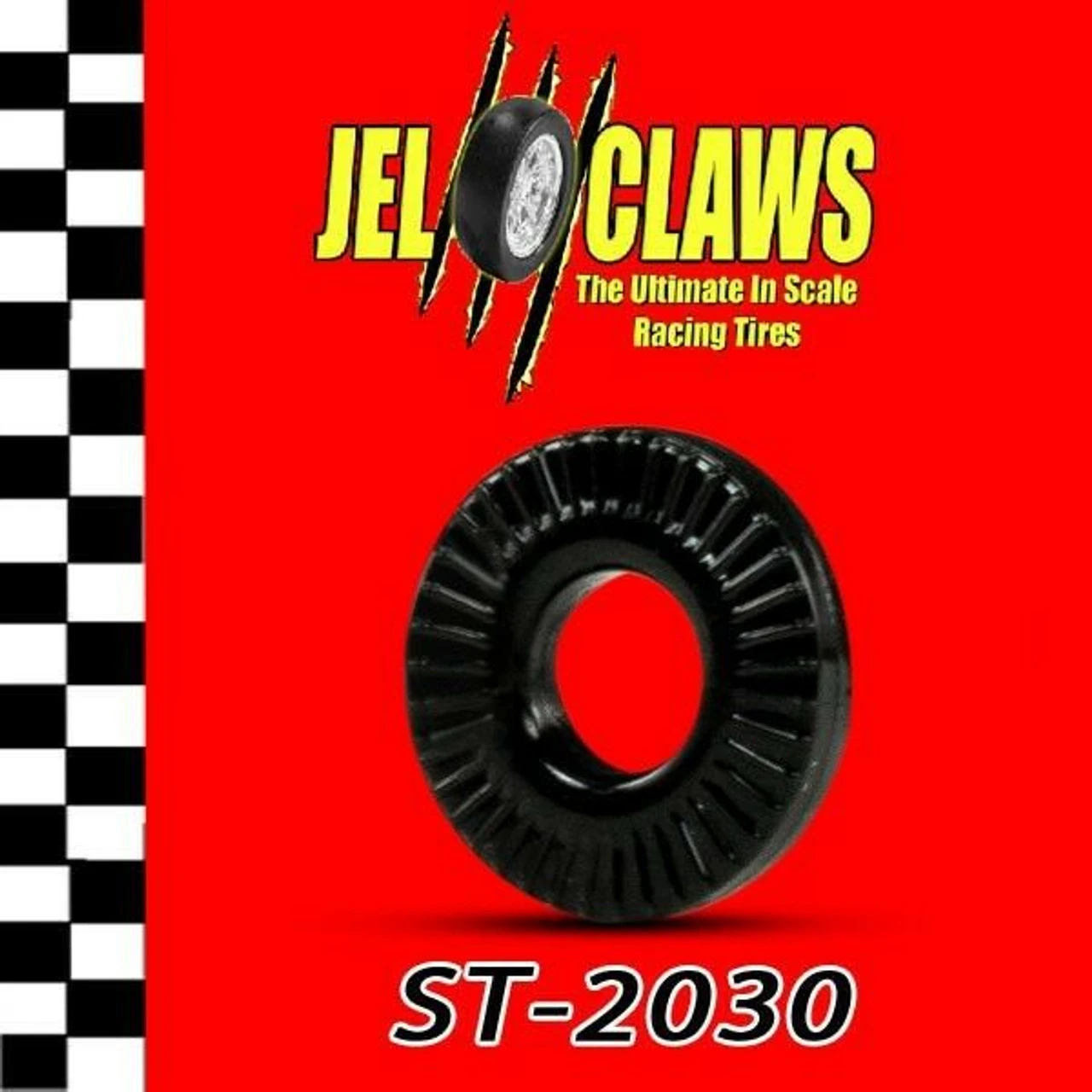 ST 2030 1/64 HO Scale Slot Car Tire For Aurora T-Jet And Vibrator Cars - Skinny Tire 3 ST 2030 1/64 HO Scale Slot Car Tire For Aurora T-Jet And Vibrator Cars - Skinny Tire