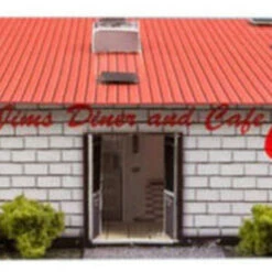 BK 4820 1:48 Scale "Diner" Photo Real Scale Building Kit -Hobby Boss shop s l1600 91668.1641853730