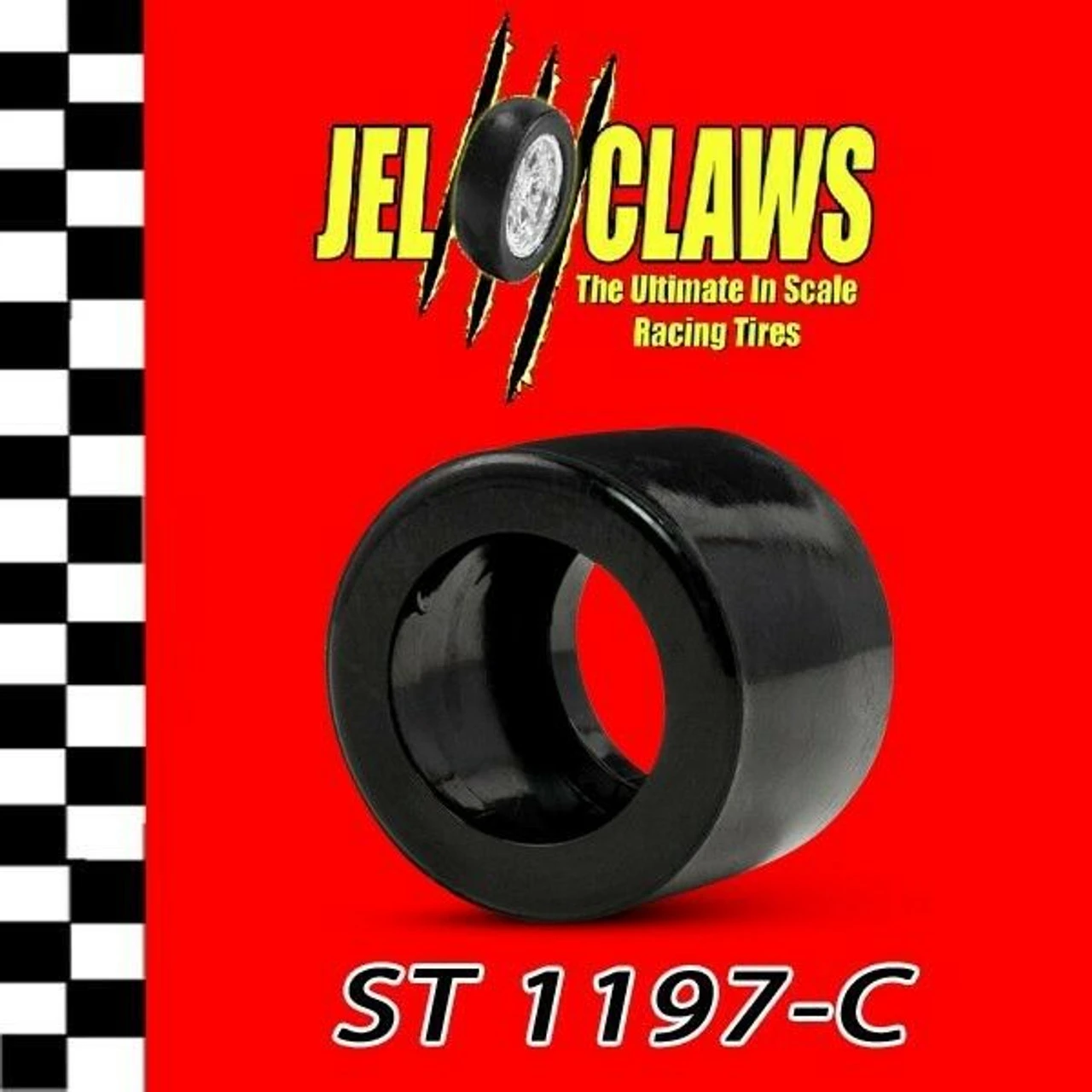 ST 1197-C 1/32 Scale Slot Car Tire For Carrera McLaren M20 3 ST 1197-C 1/32 Scale Slot Car Tire For Carrera McLaren M20