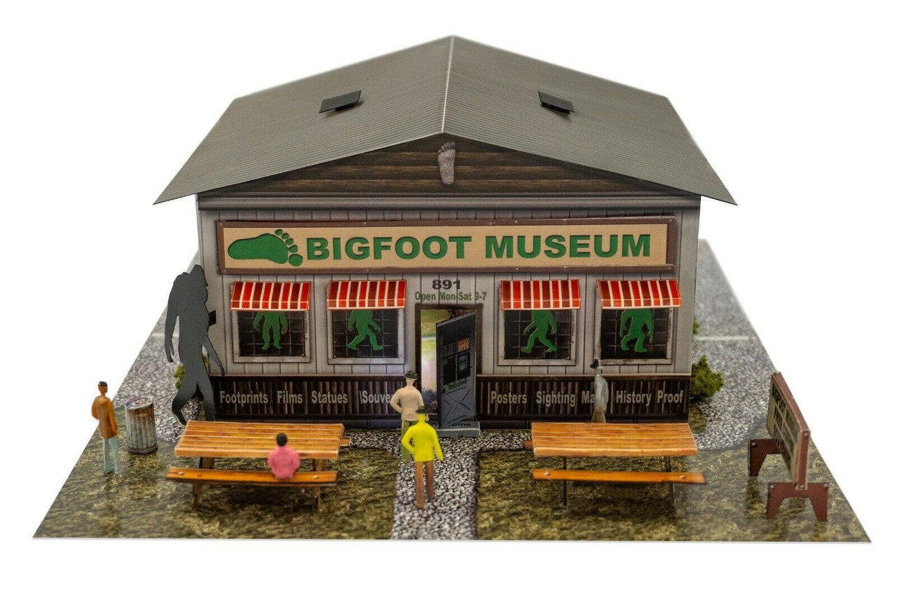 BK 6436 1:64 Scale Slot Car HO Bigfoot Museum Kit 3 BK 6436 1:64 Scale Slot Car HO Bigfoot Museum Kit