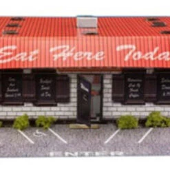 BK 4820 1:48 Scale "Diner" Photo Real Scale Building Kit -Hobby Boss shop s l1600 99309.1641853730