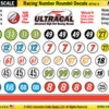 MG 6200-3 UltraCal High Def Racing Number Roundel Decals Style 3 1:43 Scale 2 MG 6200-3 UltraCal High Def Racing Number Roundel Decals Style 3 1:43 Scale -Hobby Boss shop s l500 08464.1674582383