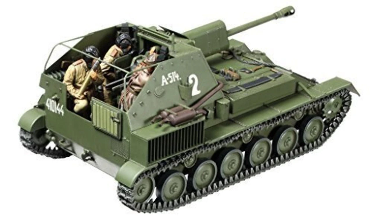 Tamiya Russian Self-Propelled Gun Su-76M 1/35 6 Tamiya Russian Self-Propelled Gun Su-76M 1/35 - Image 4