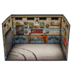 BK 2512 1:25 Scale Repair Garage